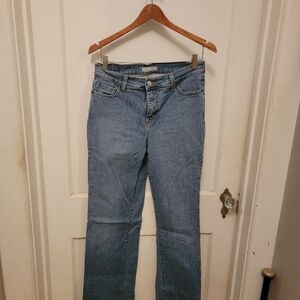 Levis 512 perfectly slimming boot cut jeans
